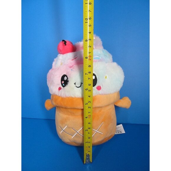 Kellytoy Cute & Cuddly Ice Cream Cone with Sprinkles 9" Small Plush - Picture 6 of 6
